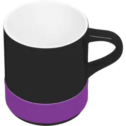 Kooshty Mixalot Black Mug Purple
